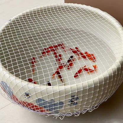 Aquarium Escape Proof Net, Nylon Material,Anti-Jumping Fish Tank Net,Circular Mesh Lid for Terrarium, Cover for Fish - color: diameter 80cm/31.5inch