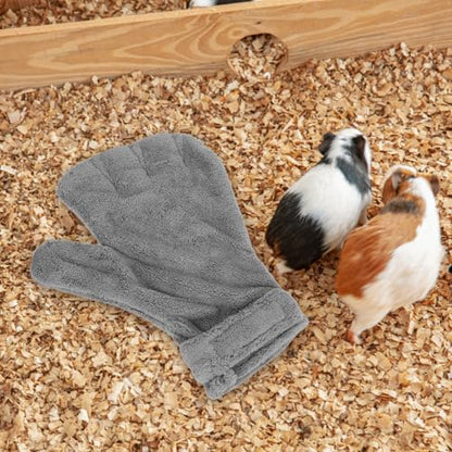 Bite Resistant Gloves for Hamsters - Animal Handling Gloves - Bite Proof Pet Protective Mittens Hamster Accessories for Reptile Bird and Chinchilla