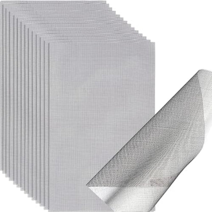 15 Pcs Flower Pot Hole Mesh Pad 11.8x7.8 Inch Bosai Plant Mesh Drainage Screen Prevent Soil Loss Bottom Grid Mat Gardening Essentials