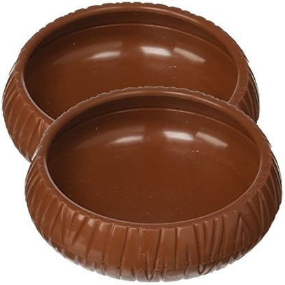 Lee's Pet Products 2 Pack of Mealworm Dishes for Reptiles, 3 Inch Diameter, Made in the USA