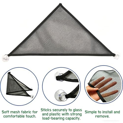 Snake Climbing Rings with Hammock, Reptile Enrichment Toys for Snakes | Suitable for All Kinds of Small Reptiles,Enrichment Rings for Small Ball Python Corn