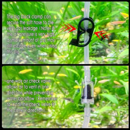 CO₂ Level Indicator Reagent for Aquarium Fish Tank Test Kits Glass Aquarium Water C02 Drop Checker Container DIY CO2 Reactor Bottle caps Kits and so on