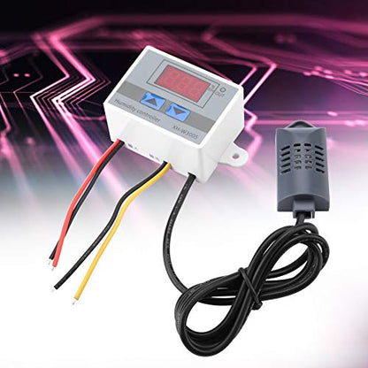 Kadimendium Reptile Humidifier Hygrometer Controller with Humidity Sensor 1005 Digital Display Humidity Controller for Mushroom Greenhouse (12V), Kadimendium3qg1dexvks-01