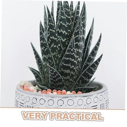 Kisangel Decorative Rocks for Planters Clay Pebbles for Hydroponics for Pot Fillers and Indoor Plant Decor