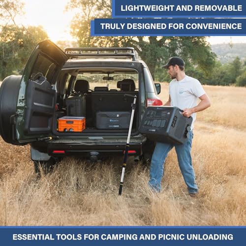 Cargo Grabber for Truck Bed Long Handle, Truck Grabber Reach Retriever Tool 34-73.5 inch Sturdy Bed Buddy Truck Tool with Two Replacement Hooks Essential Truck Van RVs Tools Convenient and Efficient
