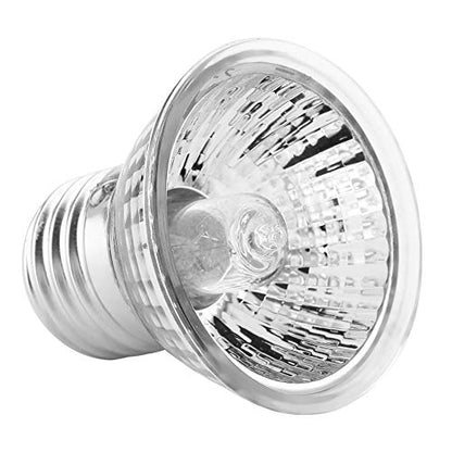 Fydun Uva Uvb Full, Lamp Sunbathe Lizard Warmness Bulb 25W Pet Heating Lamp Light Bulb Reptile Full Spectrum Sun Spectrum Solar Reptile Heating Mild (25W)