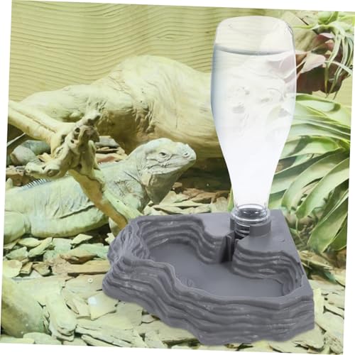 Unique Design Reptile Drinking Fountain Pet Supplies for Tortoises Lizards Auto Water Feeder Reptile Tank Accessory