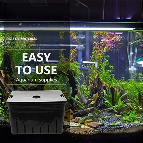 Toddmomy Turtle Supply Incubation Box Lizard Incubator Reptile Hatchery Professional Tortoise Separator Reusable Sturdy Easy to Install Unique Cover