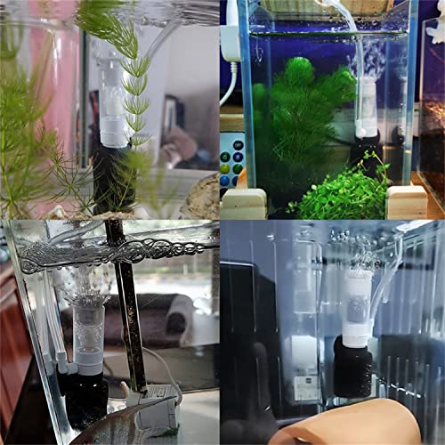 Mini Aquarium Filter Air Driven Sponge Filter for Small Fish Tank 0.5-5 Gallon