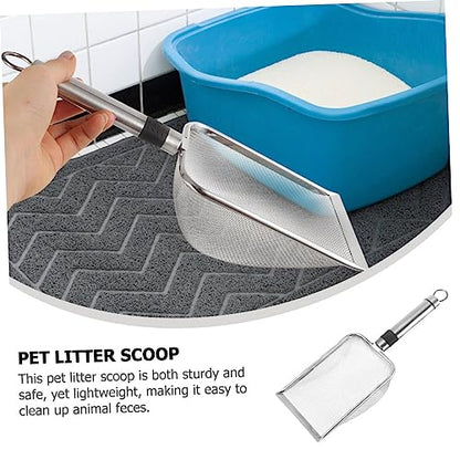 Reptile Litter Scoop Cleaning Tool for Terrarium Accessories Design Fine Mesh Sifting for Precise Waste Removal and -Term Use