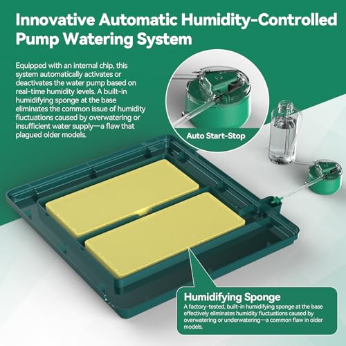 Incubators for Hatching 196 Eggs with Automatic Egg Turning,Temperature & Humidity Control- Automatic Water Pump, 5 Automatic Incubation Modes, for Chicken, Duck, Goose, Pigeon, Quail, Parrot Eggs