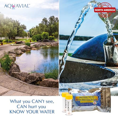 Water Testing Kit 2 Pack - E Coli and Coliform Test for Drinking, Pool, Pond, Lake, Well Quality - Bacteria Tester