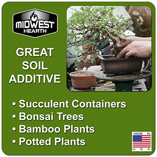 Red Lava Rocks for Plants Natural Horticultural Volcanic Rock (1/4" Size) (Mined in USA) (2-lb Bag) - size: 2-lb Bag