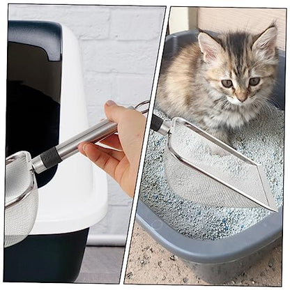 Reptile Litter Scoop Litter Shovel for Reptile Waste Ergonomic Design for Easy Cleaning Capacity Fine Mesh for Efficient Waste Removal for Pet Owners