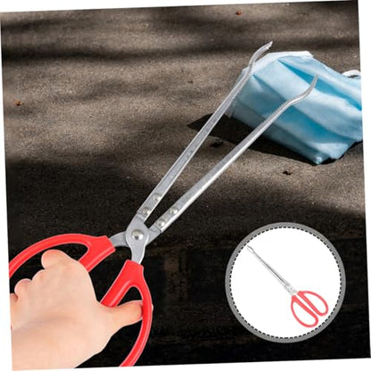 BESTonZON Snake Catching Tool Snake Tong Feeder Reptile Feeding Tongs Reptile Supply Clip for Lizards