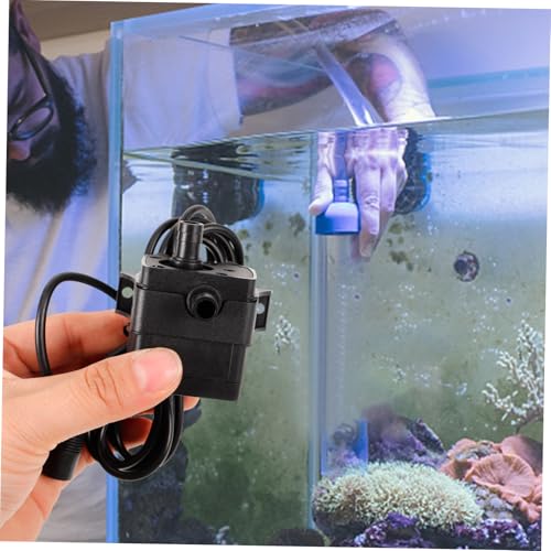 Fish Tank Submersible Pump Water Pump for Aquariums Ponds Fountains Hydroponics Compact Design for Easy Use Power Supply Included