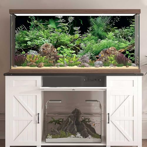 Aquatic Plant Aquarium Background, River Bed & Lake Tropical Undersea Tree BranchFish Tank Background, 6 EVA Double-Sided Tapes 36x18 inches/90x45 - color: Green, size: 36"L x 18"W