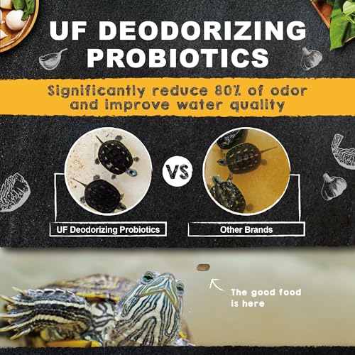 Ultra Fresh Floating Juvenile Turtle Food, All Natural Ingredients, Wild Sword Prawn, w/Deodorizing Probiotics, Juvenile Turtle Deodorizing Nutri Stick 1.6 oz - size: 1.6 Ounce (Pack of 1)