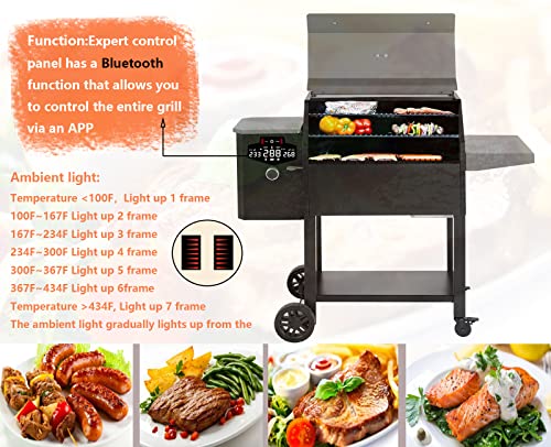 Replacement Expert Grill Digital Thermostat Controller Board with Bluetooth Function, can Connect to Mobile APP, Suitable for Expert 、Komoda and Smoking Machine XG1136224169002 - size: Expert Controller