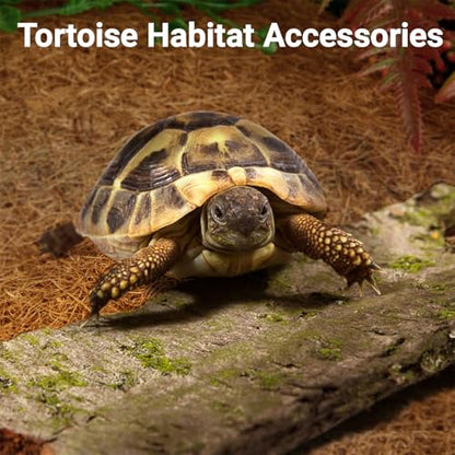 10 Pcs Reptile Carpet 12x12 Inch Coconut Fiber Mat for Tank Bedding | Natural Coconut Fiber Reptile Carpet Liner Flooring, Absorbent & Reusable For Bearded Dragons, Tortoises, Lizards & Geckos - size: 10 Pcs (12X12in)