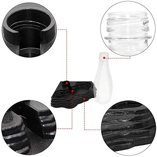 SLSON Reptile Water Feeder Automatic Water Dispenser Waterer 13.5Oz Feeding Accessories for Turtle Bearded Dragons Lizards Geckos for Terrarium Tank