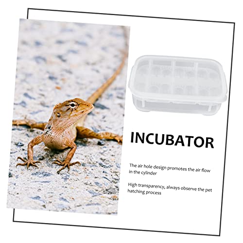 Abaodam 1pack Reptile Breeding Box Design for Snake Lizard and Crawling Pet Incubation