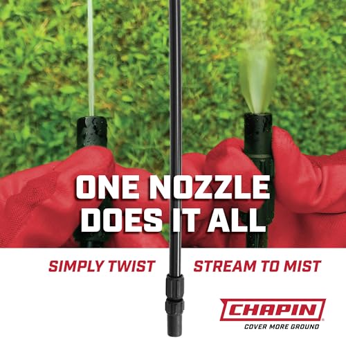 Chapin 3-Gallon Pump Sprayer, Multi-Use for Home & Garden | Lightweight build; ideal for lawn and garden tasks, covers weed control, feeding plants and cleaning with adjustable nozzle - size: 3 Gallon Sprayer