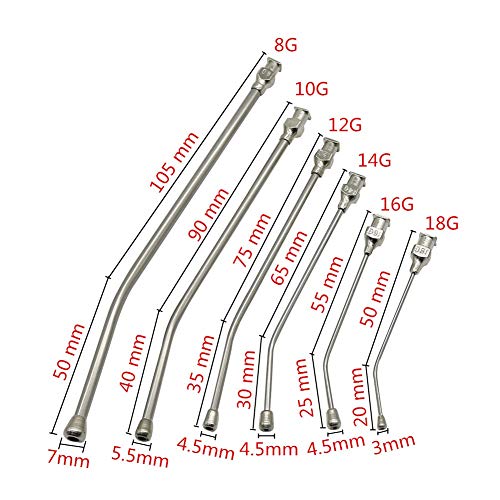 PONLEE Bird Feeding Syringe Manual Feeding Rearing Gavage Curved Needle Medication Tube 20ML - size: 20ML