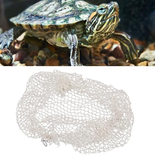 Aquarium Escape Proof Screen Net - Clear Mesh Netting Cover for Fish Tank, Reptile Terrarium (M)