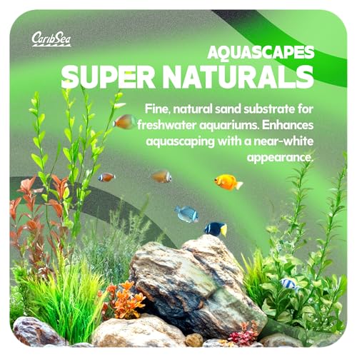 CaribSea Super Naturals Aquascape Sunset Gold - 10 lb - Natural Substrate for Freshwater Aquariums, Perfect for Aquascaping & Creating Vibrant Landscapes