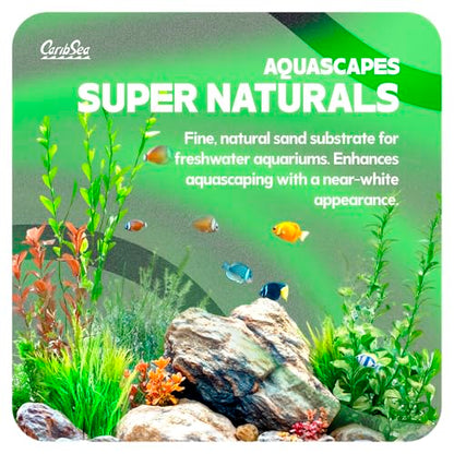 CaribSea Super Naturals Aquascape Sunset Gold - 10 lb - Natural Substrate for Freshwater Aquariums, Perfect for Aquascaping & Creating Vibrant Landscapes