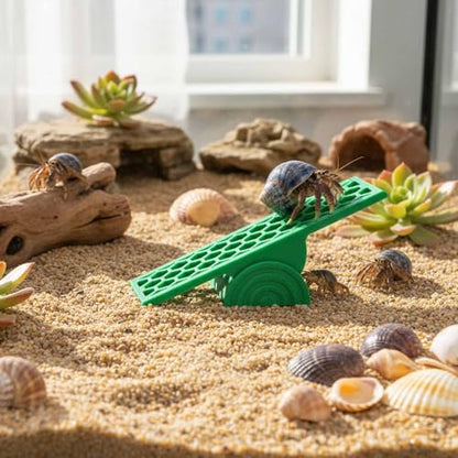 Hermit Crab Seesaw Climbing Toy, Hermit Crab Tank Decoration Ornament