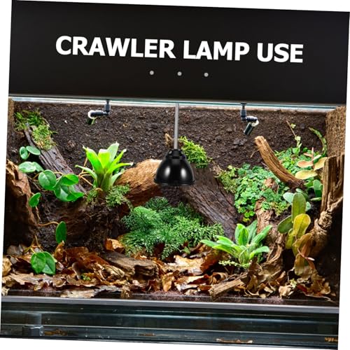 Heat Lamp Guard Anti-Scald Dome Light Cover with Mesh Cover Reptile Heat Lamp Shade for Breeding Boxes Terrarium Habitat Turtle and Lizard Safety Use 5.59 X 5.59 X 4.13 in
