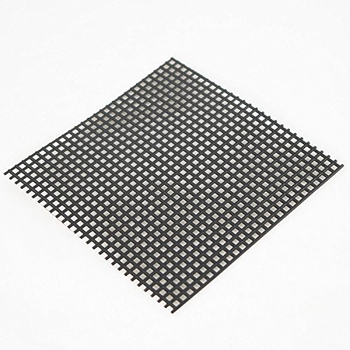 Yubonzai US Made 4" & 6" Large Plastic Drainage Mesh/Screen/Net for Potted Plants, Bonsai Pot (10 Mesh 4"x 4") - size: 10 Mesh 4"x 4"