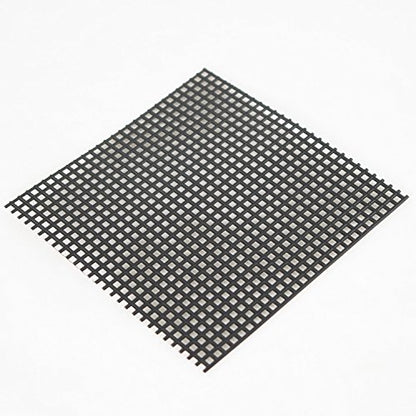 Yubonzai US Made 4" & 6" Large Plastic Drainage Mesh/Screen/Net for Potted Plants, Bonsai Pot (10 Mesh 4"x 4") - size: 10 Mesh 4"x 4"