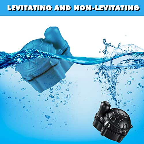2 Pcs Algae Cleaning Scrapers Aquarium Tank Glass Brush Small Aquarium Magnet Cleaner Fish Tank Algae Cleaner Magnetic Cistern Glass Detergent for Fish Urn Detergent(Tortoise,Blue, Coffee Black)