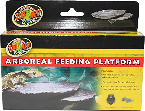 Zoo Med Arboreal Feeding Platform,Black - size: No Size