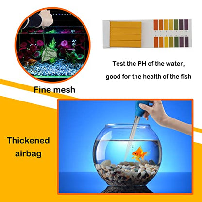 Fish Tank Cleaning Tools, 8 in 1 Aquarium Feeder Tools Kit, Aquarium Plants Cleaner, Stainless Steel Feeding - color: Cleaning Tools 8pcs