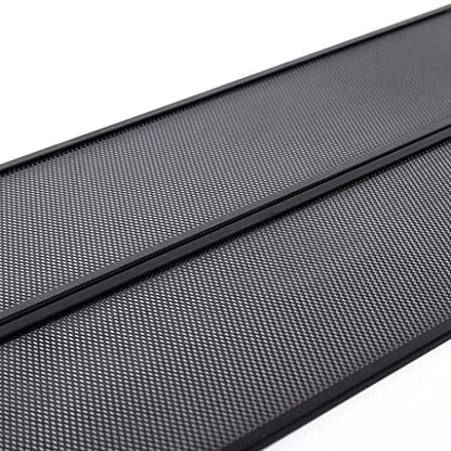 Habistat Mesh Panel Inserts Set of 2 for 18" Tall Terrariums – Black Mesh Terrarium Inserts for Increased Air Flow, Lightweight Reptile Tank Accessories and Vivarium Supplies for Indoor Enclosures