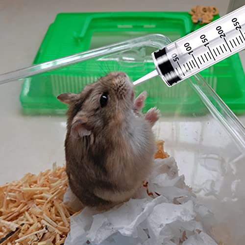 Large Feeding Syringe, 300 ML Plastic Pet Feeding Syringe Pet Nursing Syringe Feeding Tool for Liquid, Measuring, Scientific Labs, Glue Dispensing, Feeding and Measuring