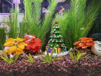 M2cbridge Plastic Fish Tank Plants Soft Silk Water Grass Reptile for Terrarium Simulate Plants and Aquarium Landscape(2pcs,12") - size: 2pcs,12"