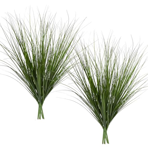 12 Stems Artificial Wheat Grass Greenery Fake Plants，Fake Grass Artificial Plants for Outdoor Decor Realistic Artificial Greenery Stems for ases, Porch, Patio, Garden Indoor Home Decor 26.4" - size: Tall-12PCS