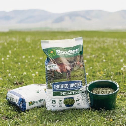 Standlee Certified Timothy Pellets for Horses, 40 lbs