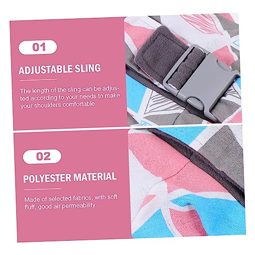 1Pc Adjustable Bearded Dragon Carrier Sling Reptile Carrier for Travel Lizard Sling for Bearded Dragons and Other Reptiles Portable Pet Transport Solution