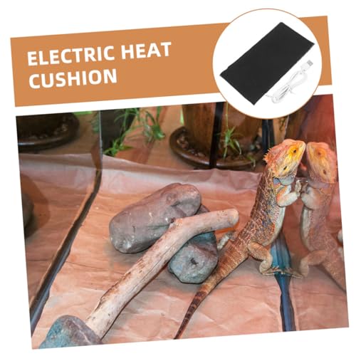 YARNOW 2Pcs USB Reptile Heat Pads Electric Heated Mat for Small Animals Gentle Skin Friendly Heating Pads for Terrarium Use for Snakes Lizards and Other Pets