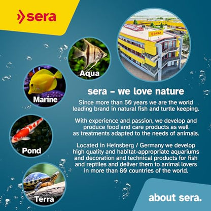 Sera Arowana Pellets 12.3 oz 350g | Arowana Fish Food for Carnivorous Fish | Floating Pellets with High Aquatic Protein | Tropical Food | Aquarium Food for Carnivore Fish
