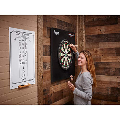 Viper Dry Erase Scoreboard, Cricket and 01 Dart Games, White - style: Large (23.5" H x 15.5" W)