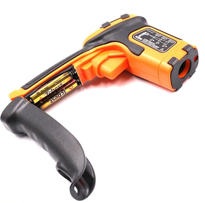 Xigma Infrared Thermometer Temperature Gun -58℉ to 734℉, Digital IR Heat Surface Temp Gun, Non-Contact Laser Thermal Gun for Cooking, BBQ, Pizza Oven, Grill etc 2 AAA Batteries are NOT Included