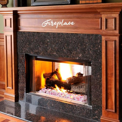 10 Pounds Fire Glass 1/2 Inch High Reflective Tempered Firepit Glass | Rose Gold Rocks for Fireplace, Fire Pit Table, Fire Bowl and Landscaping & DIY Crafts - color: Rose Gold, size: 1/2 inch, 10lb