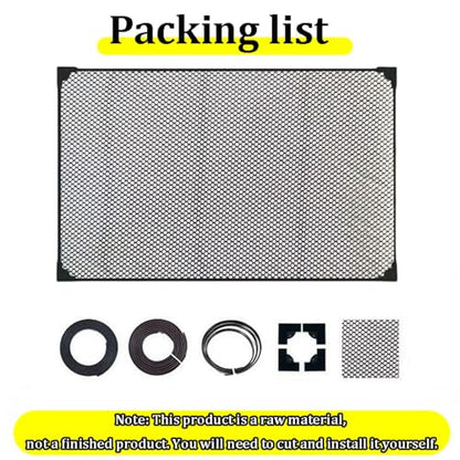 DIY Magnetic Fish Aquarium Anti-Jumping net Cover, Mesh Lid Prevents Fish Jumping and Reptile Escapes, Reptiles from Jumping Out - size: 80x40cm/31.50x15.75"